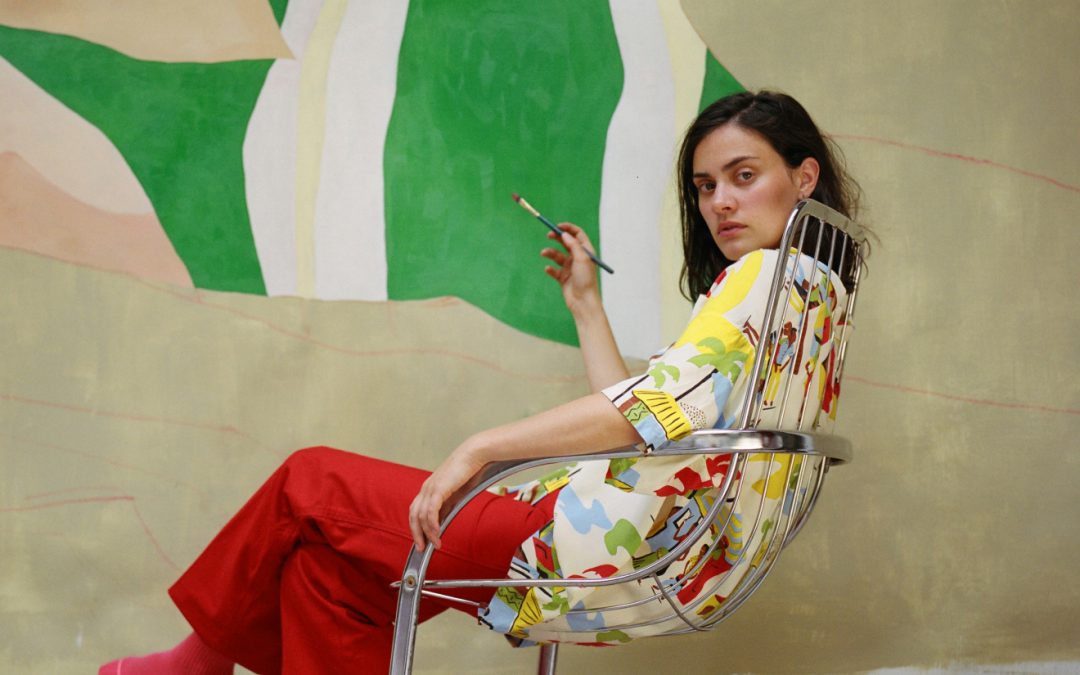 5 questions à Inès Longevial, artiste peintre